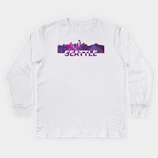 Seattle Kids Long Sleeve T-Shirt